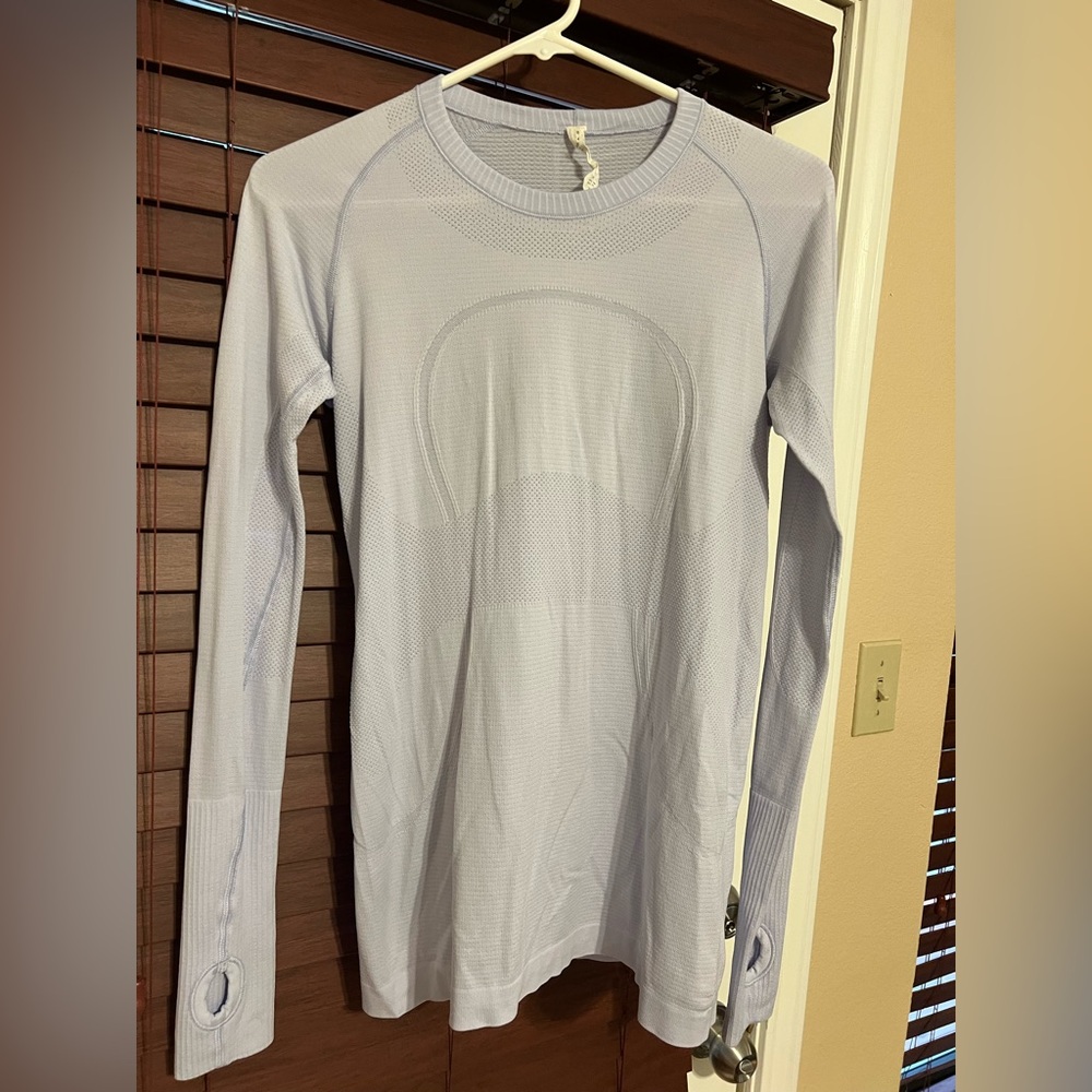 lululemon Women’s Long Sleeve Crewneck Performance Top - Lilac